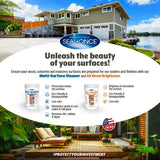 Seal-Once Premium Multi-Surface Cleaner Concentrate, Cleans & Enhances a Wide Range of Applications from Wood, Concrete, Outdoor Fabrics, Docks