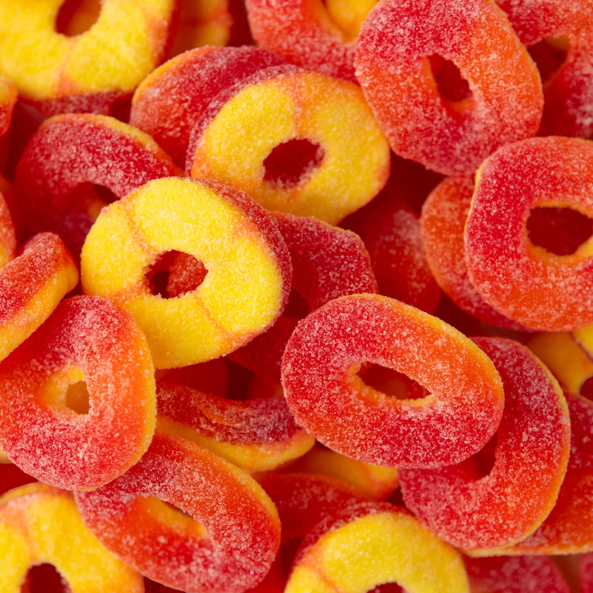 5 lb Bulk Gummy Candy Mix - Gummy Bears, Sour Gummy Worms, Cinnamon Gummy Bears & Peach Rings Bulk - Assorted Gummies Fruit Snacks for Parties, Candy