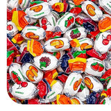 Assorted Fruit Hard Candy - 1 Pound Pack - Hard Candies Individually Wrapped - Old Fashioned Candy for Office Bowls - Strawberry, Cherry, Raspberry