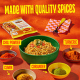 Maggi Indian Classic Masala Noodles, Instant Noodles, 3 Min Indian Noodles, Mildly Spicy, 24Pk