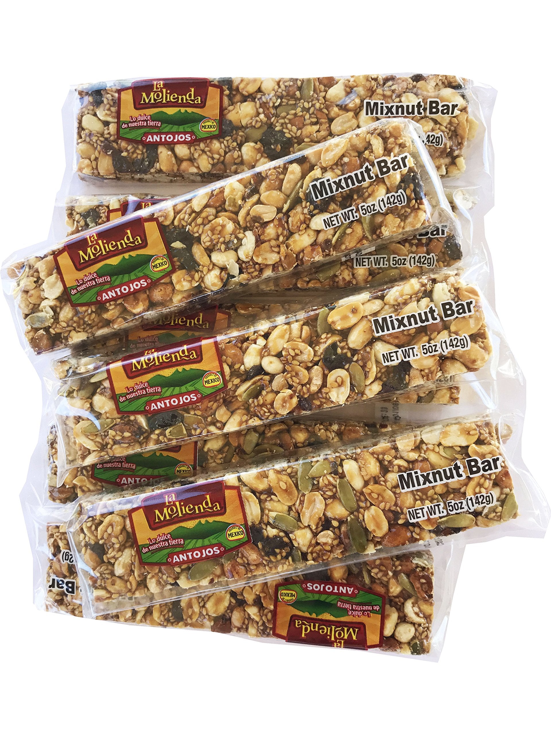 La Molienda Jumbo Mixnut Bar 5 Oz ( 8 bars )