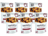 NutHouse! Granola Company - Premium Apple-Cranberry Granola | Certified Gluten-Free, Non-GMO, Kosher | Vegan, Soy-Free | 12 oz. Bag (6-Pack)