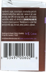 Moo Chocolate Mini Dark Chocolate Caramel Pretzel Bar, 0.7 OZ