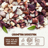 FOREST UP Snack Açaí Trail Mix 7 oz - The True Organic Brazil Nuts Roasted + Açaí Fruit Nibs + Cupuaçu Fruit Nibs - Nutrient-Rich and Practical Combo