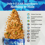Ladera Vanilla Quinoa Granola - Nut Free Low Sugar Breakfast Cereal, Gluten Free & Vegan, Honest Ingredients, 11 OZ