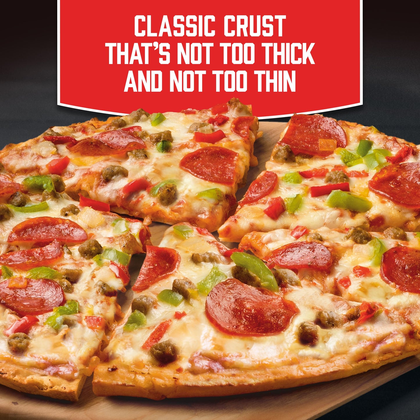 Red Baron, Classic Supreme Pizza, 23.45 oz (Frozen)