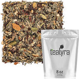 Tealyra - Calm Down - Nirvana - Chamomile Ginger Hibiscus - Wellness and Relaxing Herbal Loose Leaf Tea - Detox Tea - Caffeine-Free - All Natural