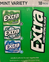 Gummy Mint Variety 18 packs Spearmint/Polar Ice/Peppermint