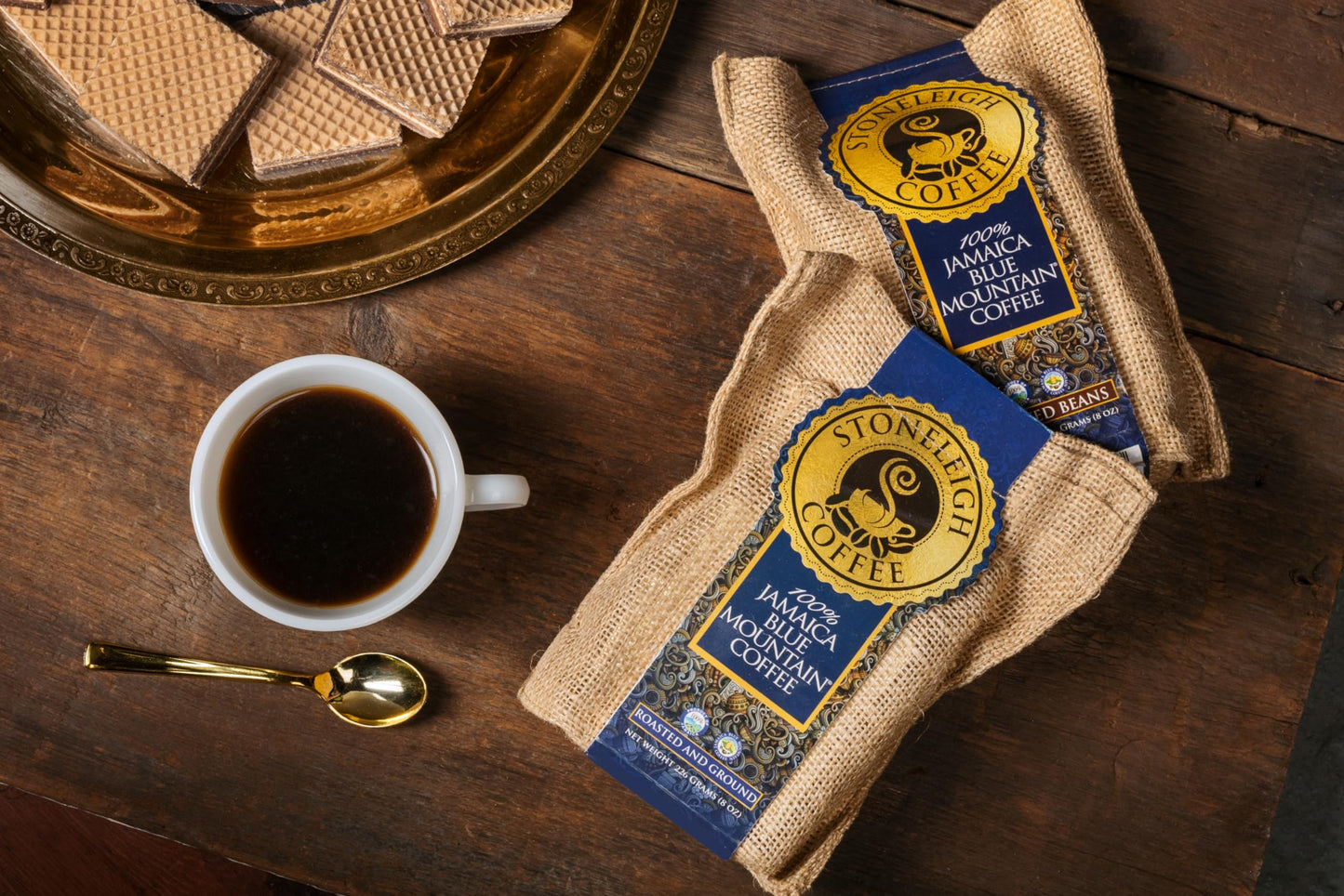 Stoneleigh 100% Jamaica Blue Mountain Coffee Ground 16oz