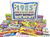RETRO CANDY YUM ~ 1985 41st Birthday Gift Box of Nostalgic Candy from Childhood for 41 Year Old Man or Woman Born 1985