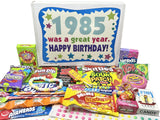 RETRO CANDY YUM ~ 1985 41st Birthday Gift Box of Nostalgic Candy from Childhood for 41 Year Old Man or Woman Born 1985