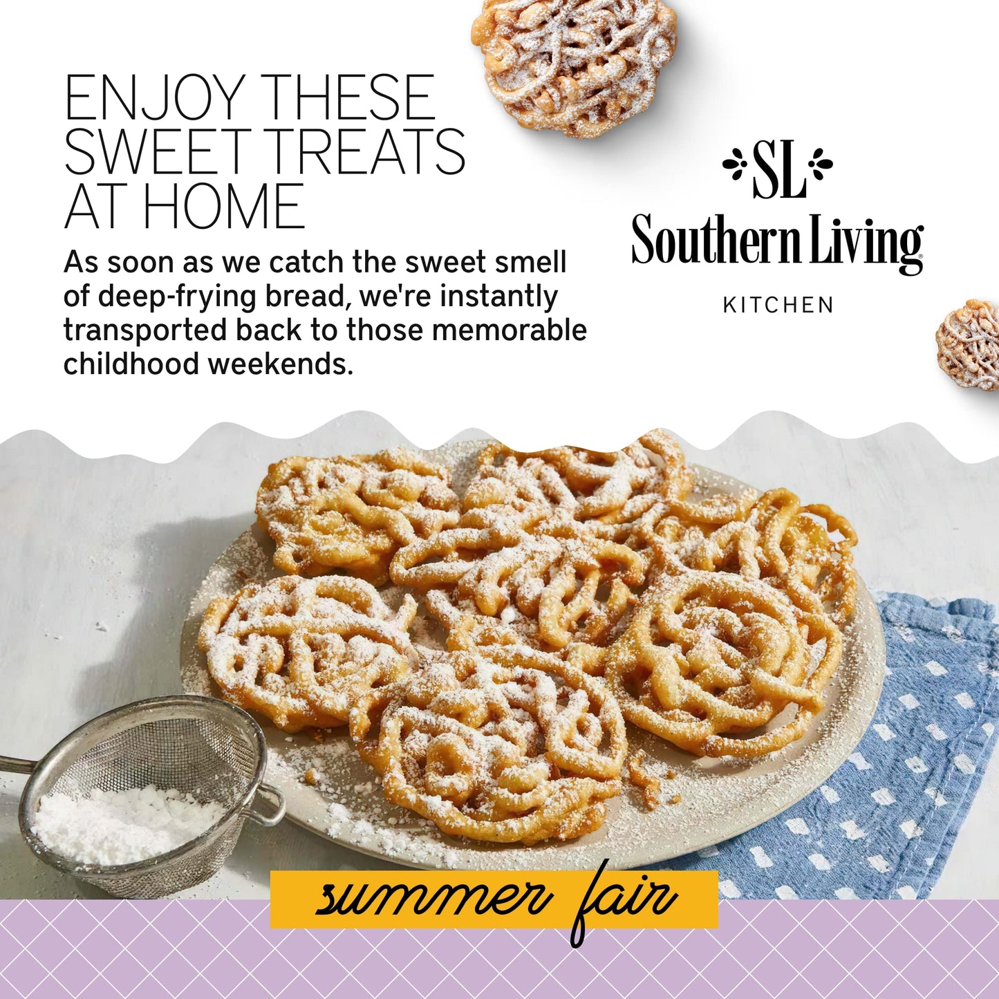 Southern Living Funnel Cake Mix, Boxed Cake Mix for Funnel Cake Fritters & Cakes, 13 oz.