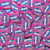 37.6 Lb. Bulk 1134 pieces Strawberry Nerds Mini Size Candy Boxes