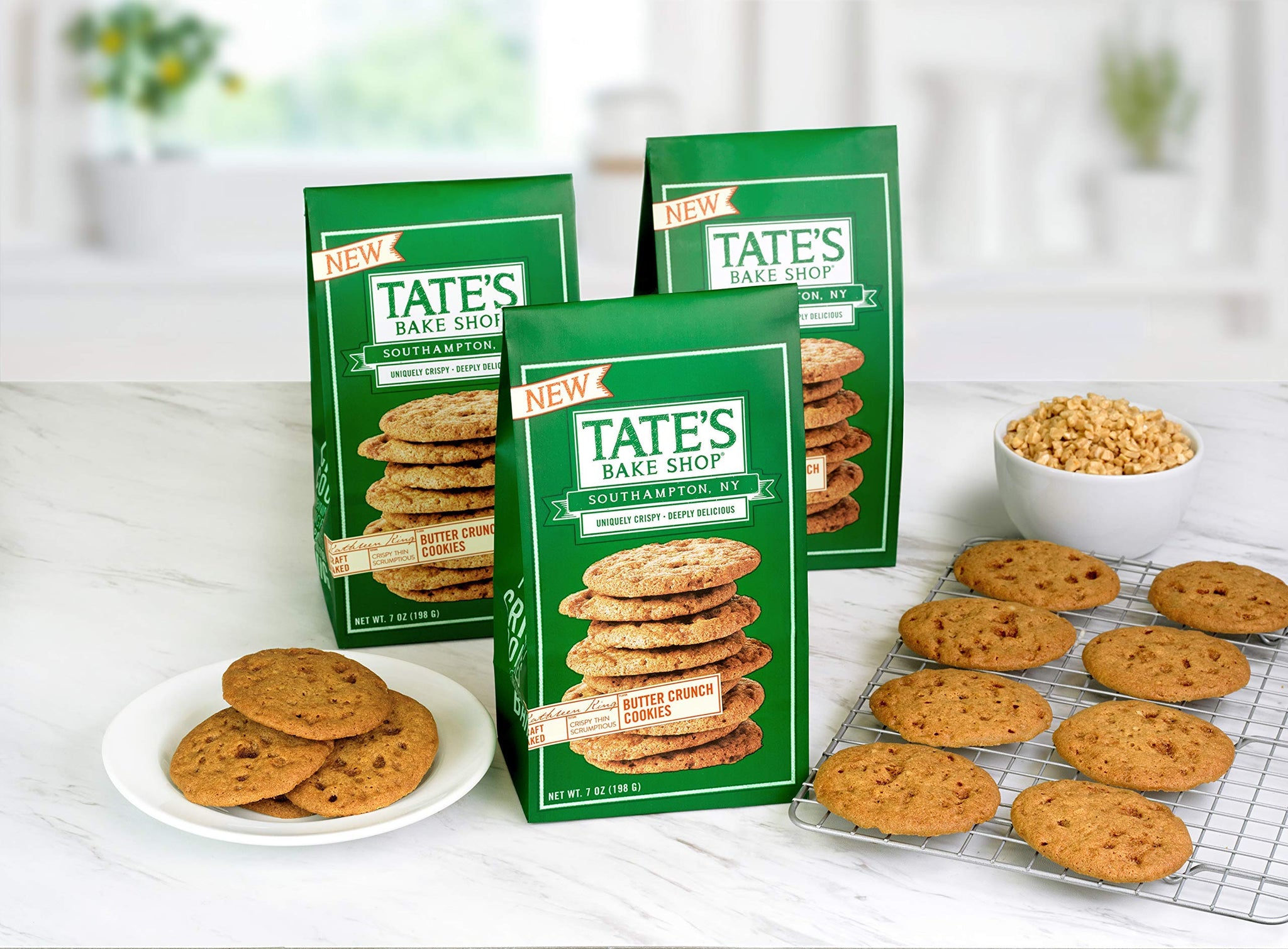 Tate's Bake Shop Butter Crunch Cookies, 7 oz