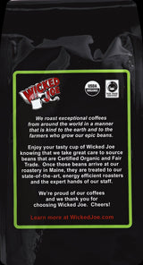 Wicked Joe Coffee Bella Maria Ground, 12 oz, Light Green