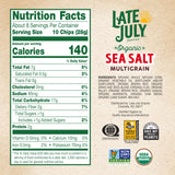 Late July Organic Sea Salt Multigrain Tortilla Chips, 7.5 Ounce