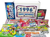 1996 Retro Childhood Candy Gift Basket Box Assortment for 30th Birthday Man or Woman Jr