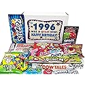 1996 Retro Childhood Candy Gift Basket Box Assortment for 30th Birthday Man or Woman Jr