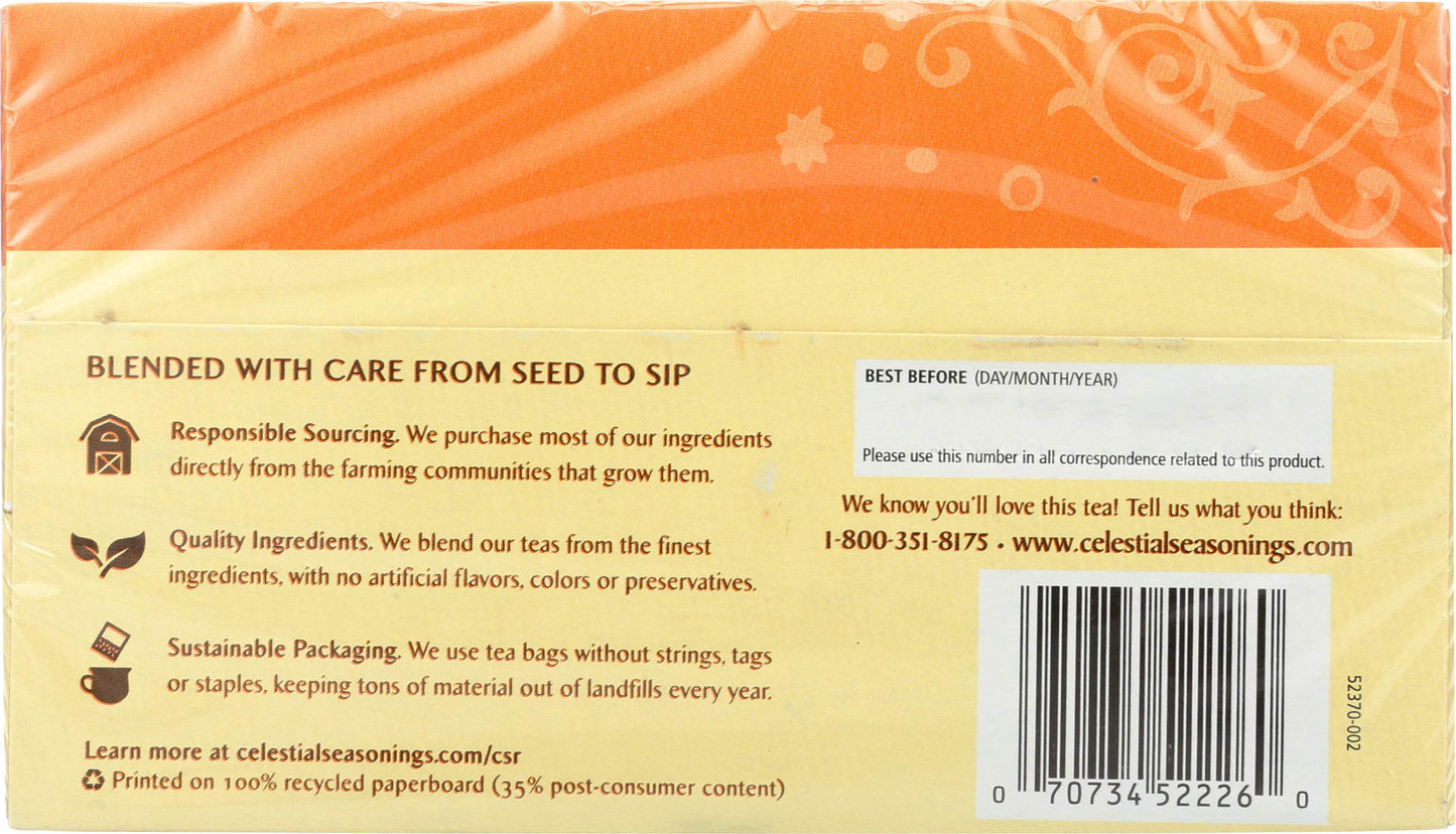 Celestial Seasonings Herbal Tea Caffeine Free Sleepytime Peach - 20 Tea Bags2
