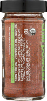 Spicely Organic Chili Powder Salt Free, 1.7 OZ