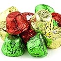 Bulk Christmas Chocolate Candy Bells, 1 Lb. Bag (Pack of 2)