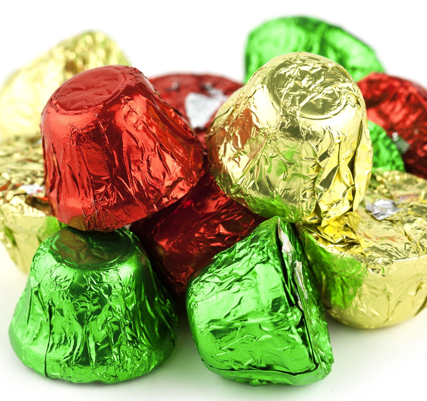 Bulk Christmas Chocolate Candy Bells, 1 Lb. Bag (Pack of 2)