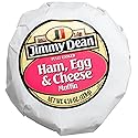 Jimmy Dean Frozen Ham Egg Cheese Muffin Sandwich, 4.9-Ounce Sandwiches (Pack of 12)