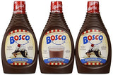 Bosco Original Chocolate Syrup, 22oz Squeeze Bottle (3 Pack) Natural Cocoa | Rich & Thick | Gluten Free | Kosher