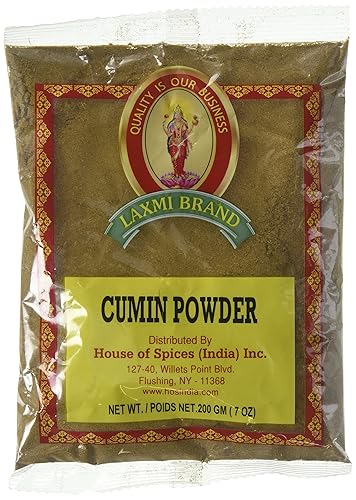 Laxmi All-Natural Dried Cumin Powder - 7 Ounce