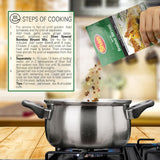 Shan Bombay Biryani Recipe and Seasoning Mix 2.11 oz (60g) - Spice Powder for Meat and Potato Layered Pilaf - Suitable for Vegetarians - Airtight Bag