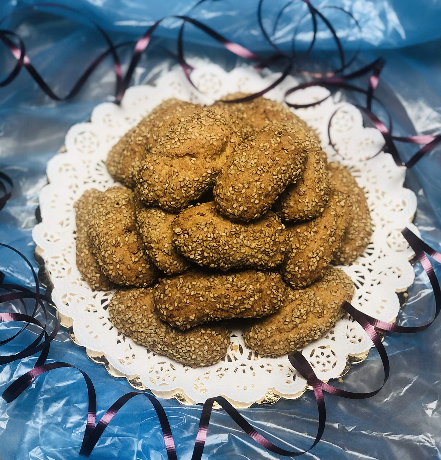 Sesame Seed Cookies (Regina Cookies) (2 lbs)
