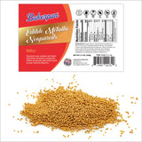 Bakerpan Edible Gold Nonpareils Sprinkles for Cupcakes, Gold Sprinkles Edible for Cake Decorating - 5.1 Ounces (Made in USA)
