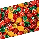 Hard Candy Assortment | 1 Pound Bag - 85 Count | Individually Wrapped Candy Mix | Strawberry Bon Bons, Butterscotch & Cinnamon | Nostalgic Treats