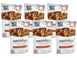 NutHouse! Granola Company - Premium Harvest Orange Granola | Certified Gluten-Free, Non-GMO, Kosher | Vegan, Soy-Free | 12 oz. Bag (6-Pack)
