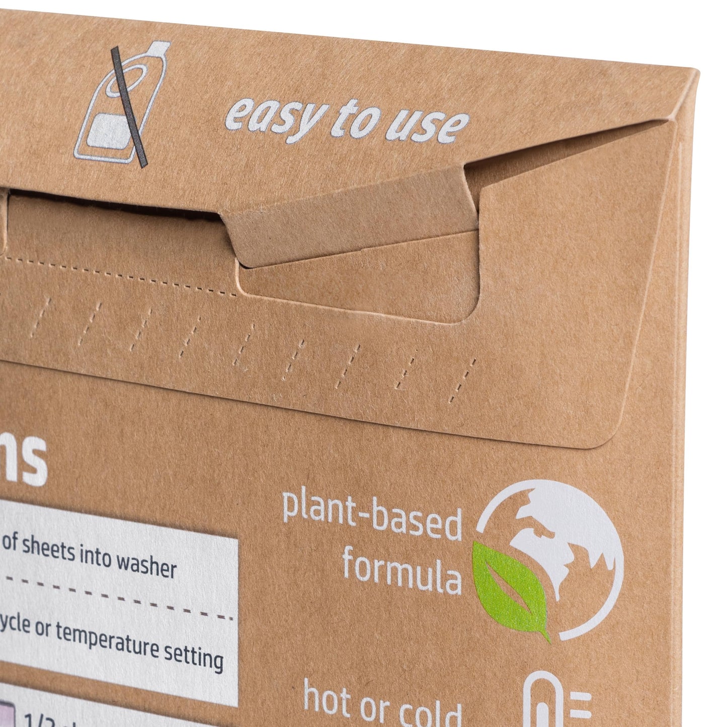 Homevative Laundry Detergent Sheets, 30 Sheets, Up to 60 Loads, Easy Dissolve, Lavender, Eco package, HE Compatible, Septic friendly, Great