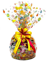 Easter Gourmet Gift Basket with Chocolate, Cookies, Candy, and Snacks. Hand-Crafted with premium foods for Kids, Men, Women, Friends, Family,