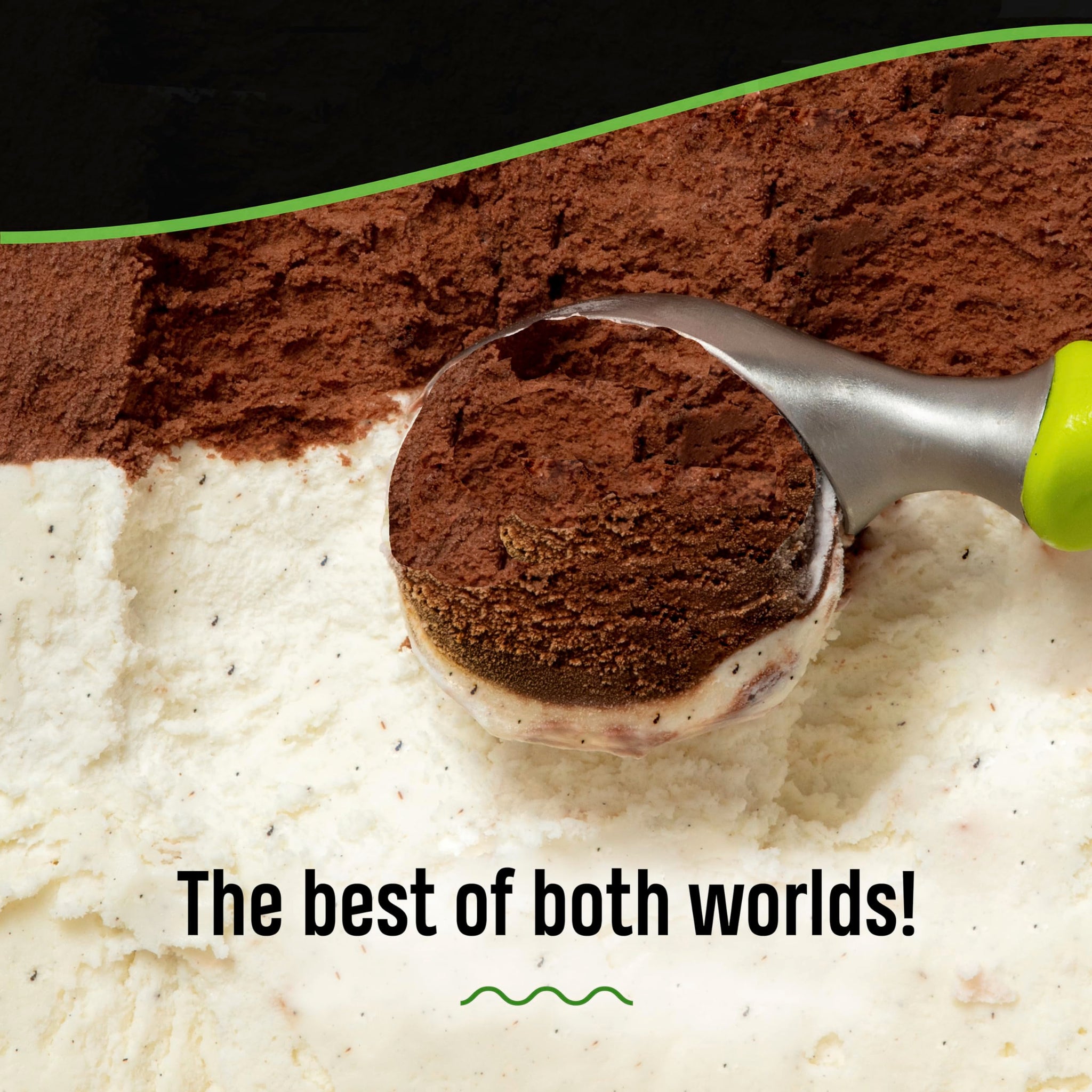 Breyers Ice Cream For a Delicious Frozen Dessert Vanilla Chocolate Made with 100% Grade A Milk & Cream 48 oz