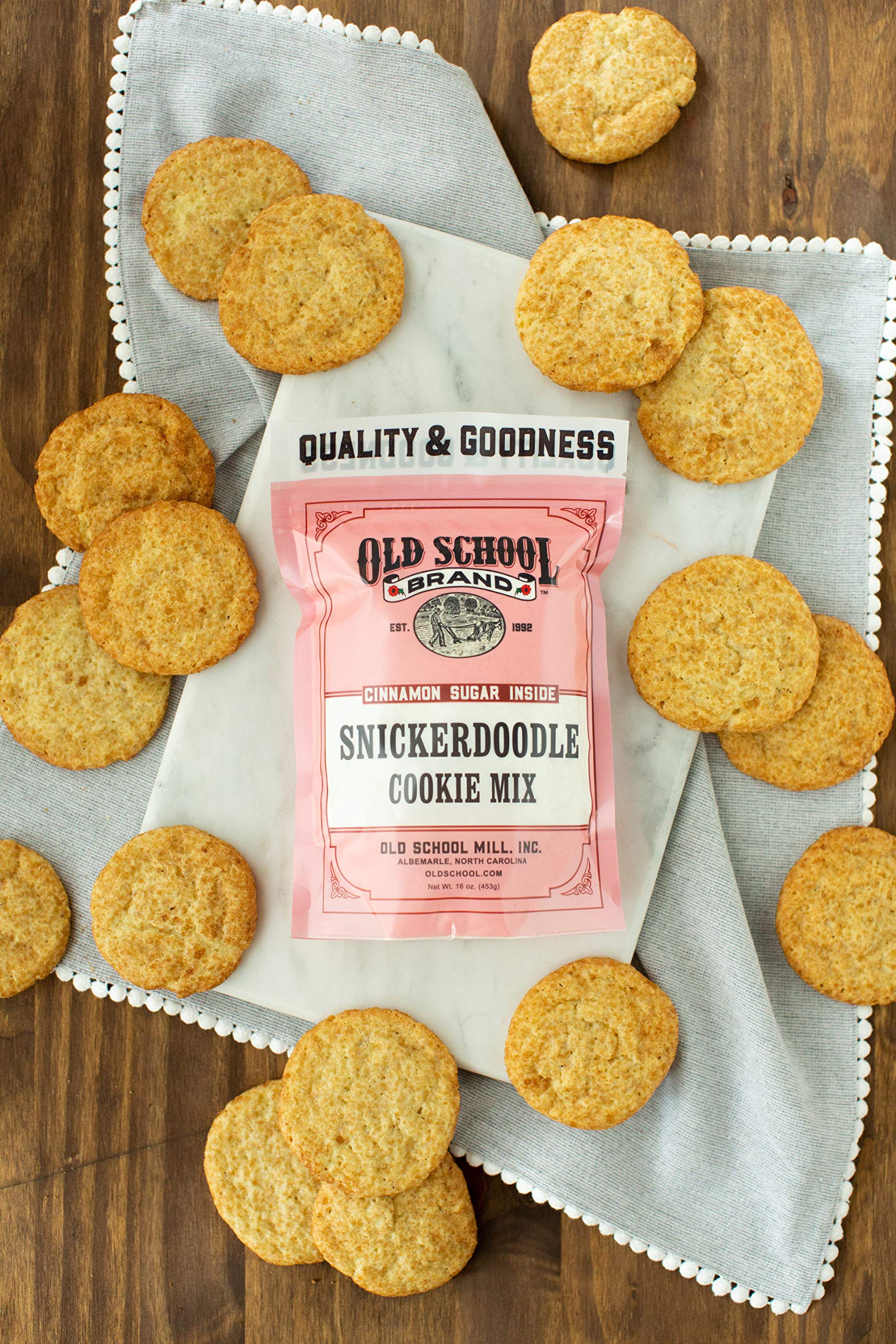 Old School Brand Classic Snickerdoodle Cookie Mix - Great for Family Baking Nights, Cookie Exchange Parties, Christmas & Holiday Gatherings, and much more!