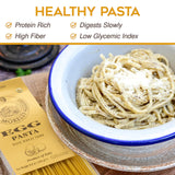 Morelli Egg Tagliolini Italian Pasta Noodles - Gourmet Pasta Handmade in Small Batches with Durum Wheat Semolina, Imported from Italy - 8.8 oz (250