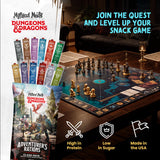 Mythical Meats Beef Jerky Snack Packs - Dungeons and Dragons gifts for Men - Exotic Meat Stick Variety Pack - High Protein, Low Sugar, Keto-Friendly