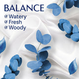 Downy Infusions In-Wash Laundry Scent Booster Beads, BALANCE, Crisp Rain and Blue Eucalyptus, 13.4 oz