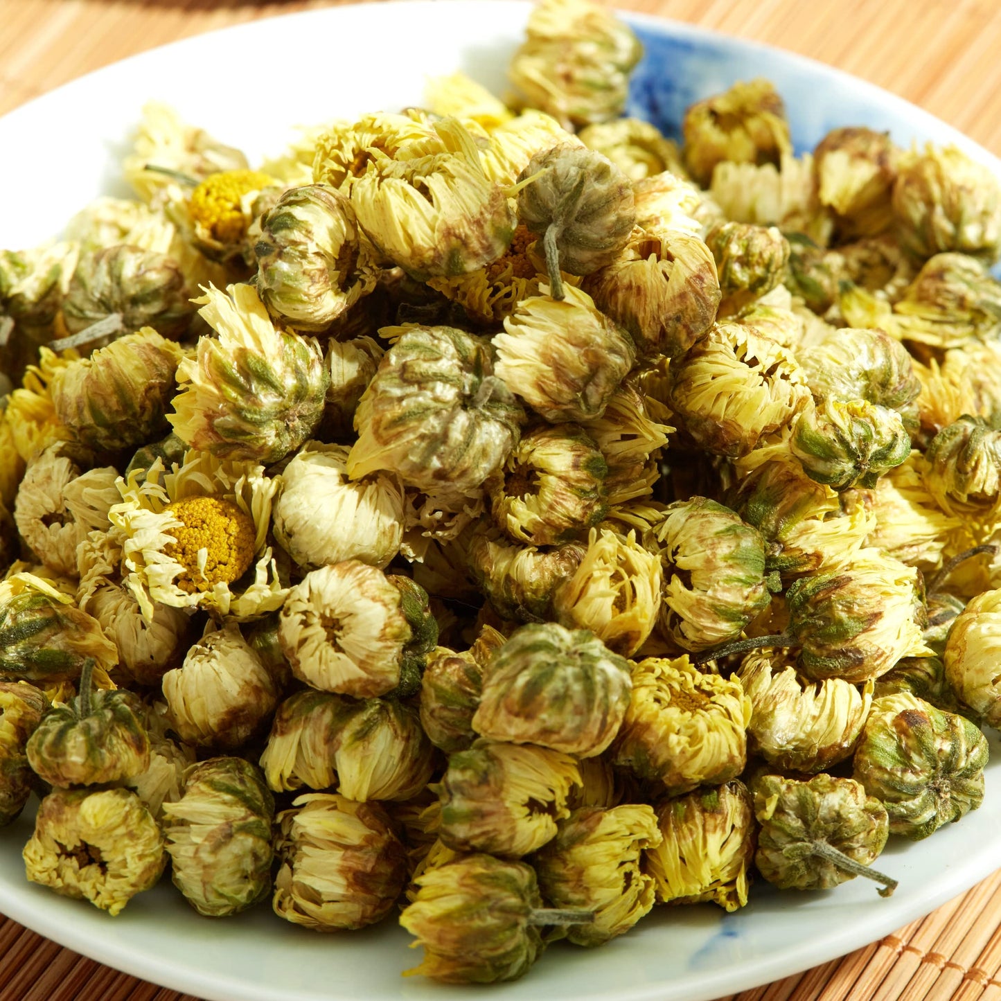ChaWuWarmSun [A] Chrysanthemum Tea,3.5oz/100g,White Chrysanthemum Bud,HangZhou TongXiang Tai Ju,Chinese Flower Tea