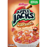 Kellogg’s Apple Jacks, Breakfast Cereal, Caramel, 10.1oz Box