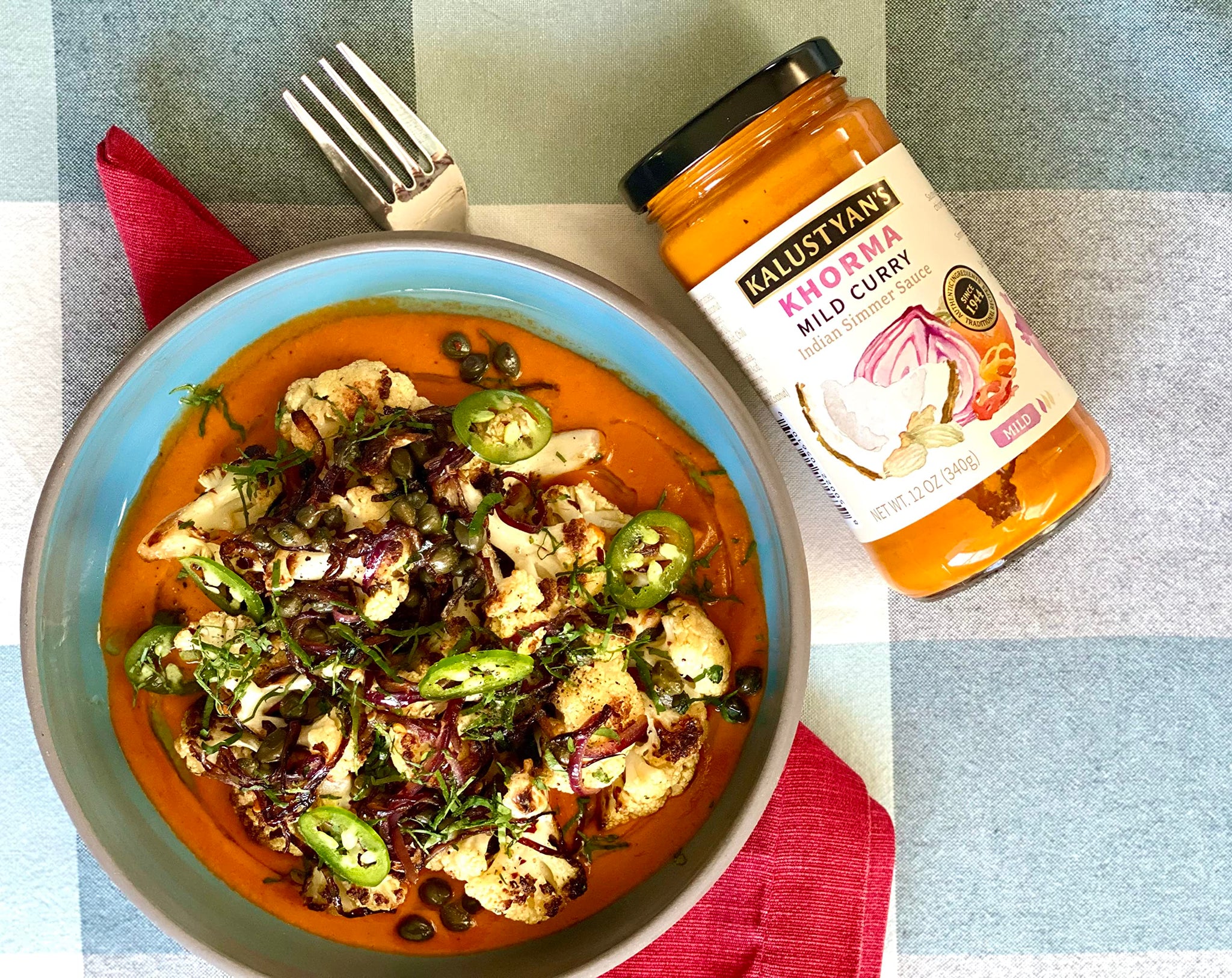 Kalustyan's Mild Sauce, Indian Simmer Sauce, Curry Sauce - From New York City's Favorite Spice Destination - Mild Curry with Notes of Cumin, Cardamom
