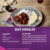 Patak's Spicy Vindaloo Simmer Sauce, Extra Curry, Made with Tomato Paste, Chile & Spices, Gluten-Free & Vegan Indian, Perfect for Chicken, Lamb