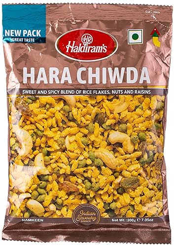 Haldiram's Hara Chiwda - 200g