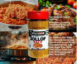 Jollof Rice Seasoning 7oz | Crafted with 100% Herbs and Spices With No Additives, No Salt, No Sugar, No MSG, Gluten Free | Great For Keto, Great