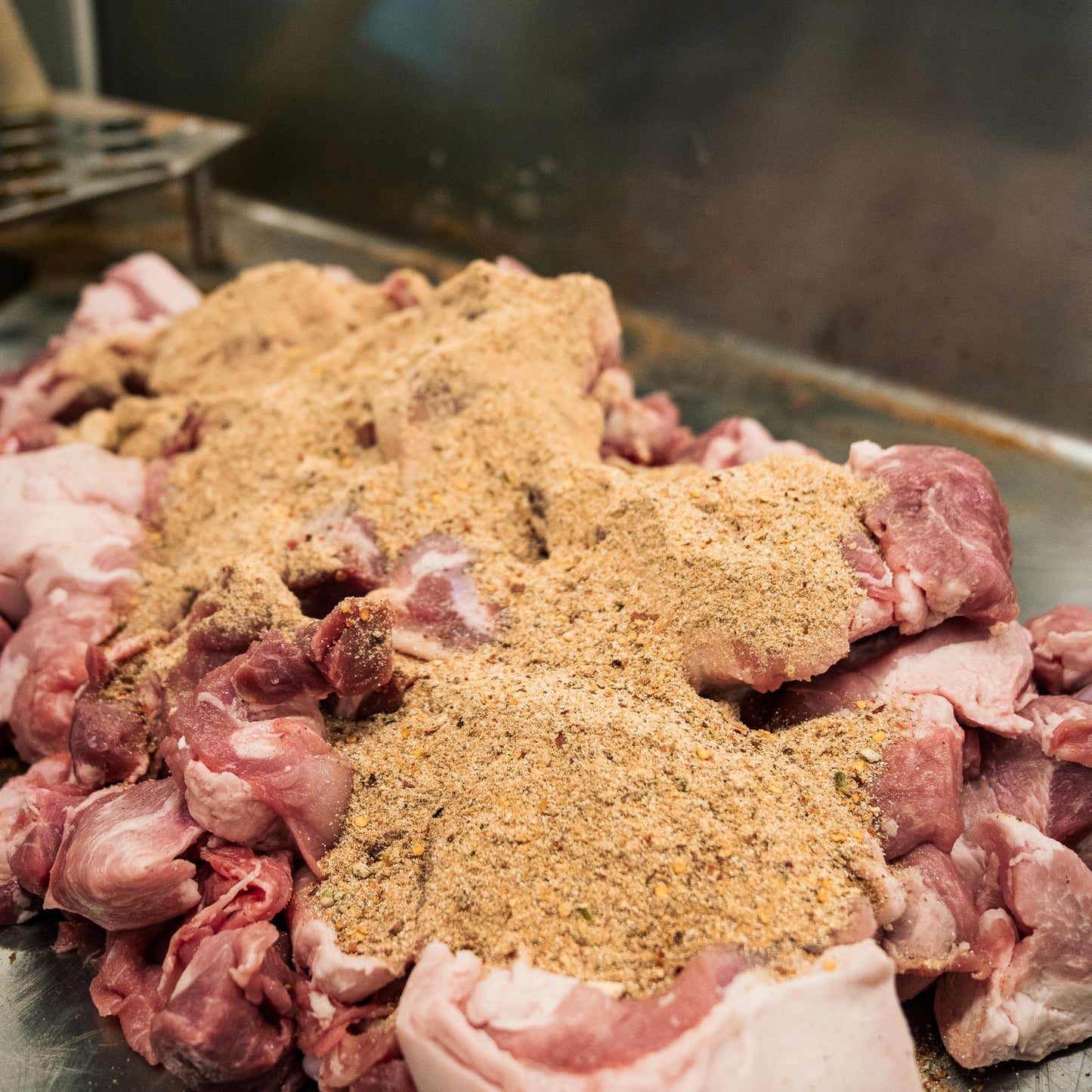 Bearded Butchers Smoky Ranchero Seasoning, 16.64oz - For Up to 25 lbs of Meat - Smoky, Spicy & Creamy Blend with Habanero, Paprika, Parmesan, and
