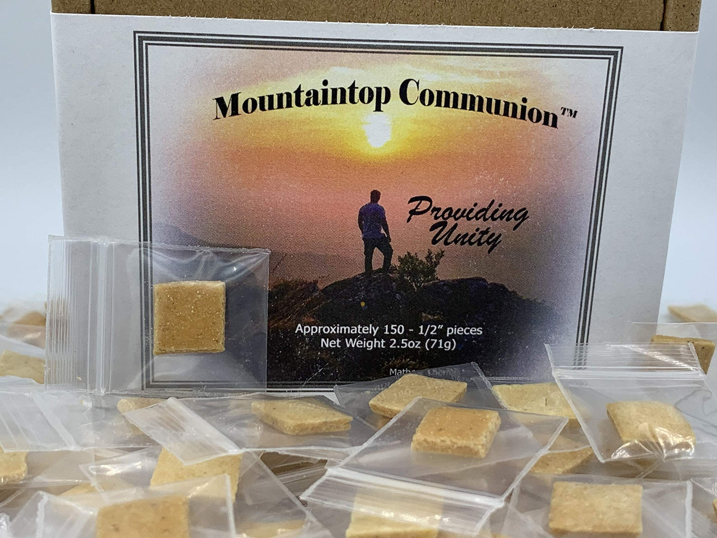 Individually Wrapped Gluten-Free Communion Bread (150 Count)
