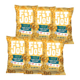 FitJoy Tangy Dijon Mustard Pretzels (Pack of 6, 4.5 Oz) - Dairy, Nut & Gluten Free Snacks - Grain Free Cassava Root & Chickpea Flour Vegan Pretzel